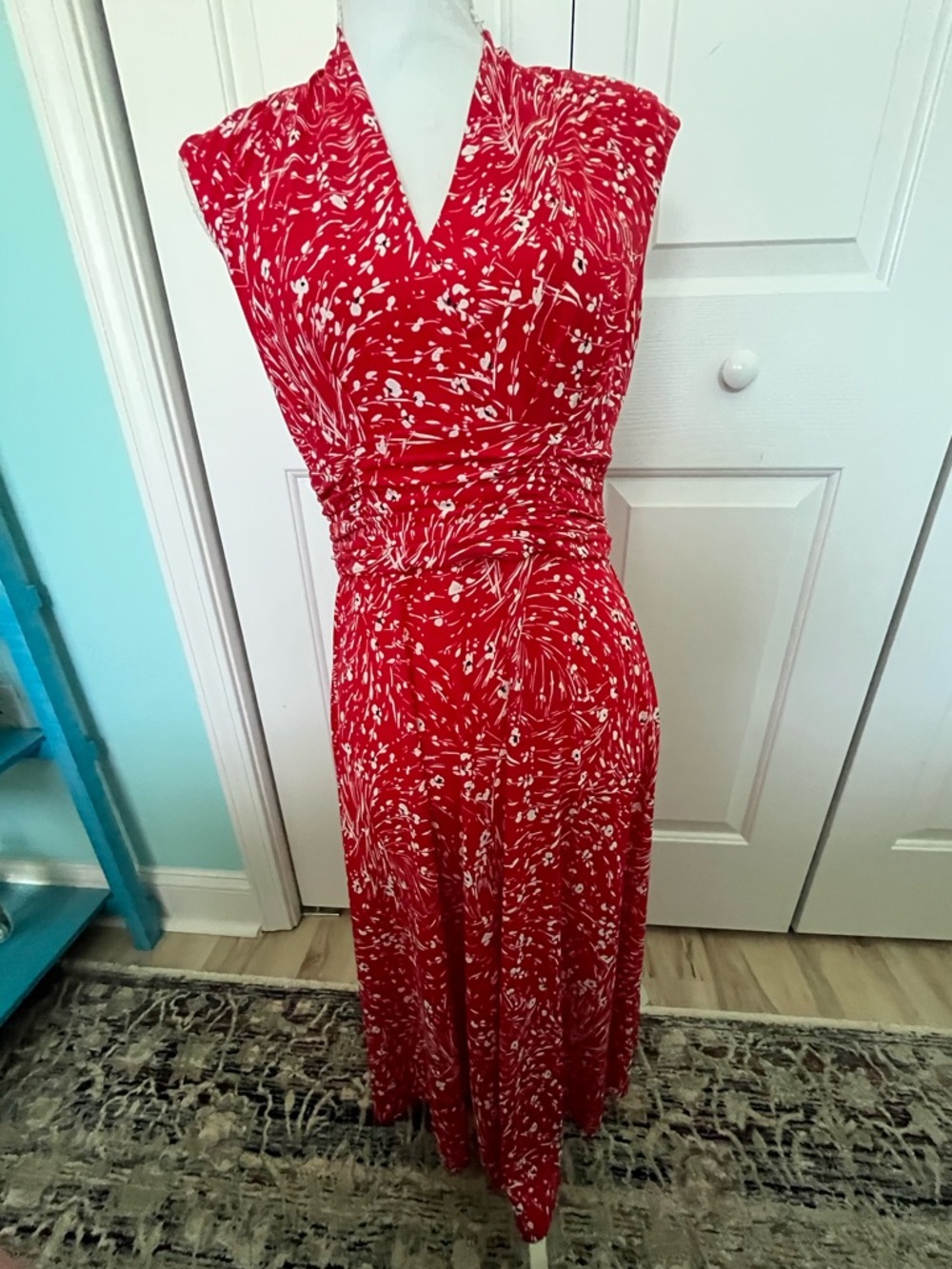 Jessica Howard Floral Print A-Line Dress